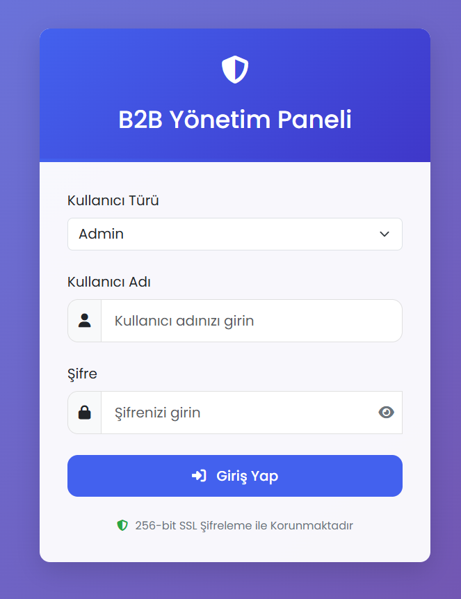 Ürün Stok Takip B2B